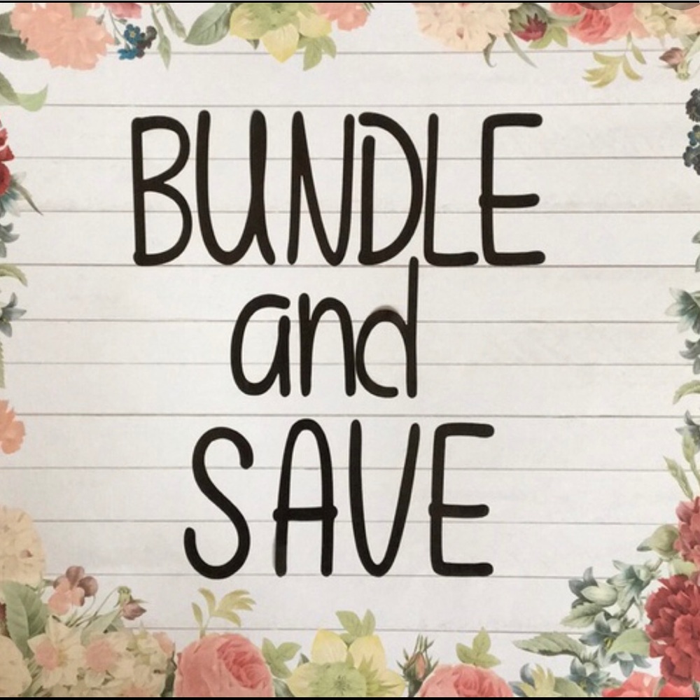 40% off total‼️ 3 items or more if bundled‼️